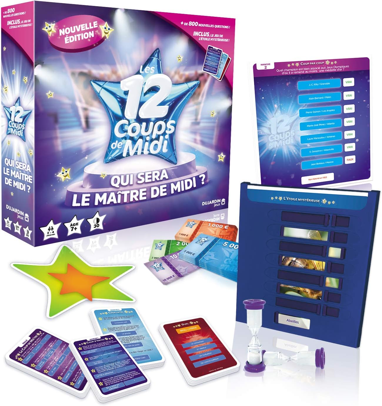 Thumbnail 2 de Dujardin - Les 12 Coups de Midi — Jeu TV éducatif pour 2 à 4 joueurs
