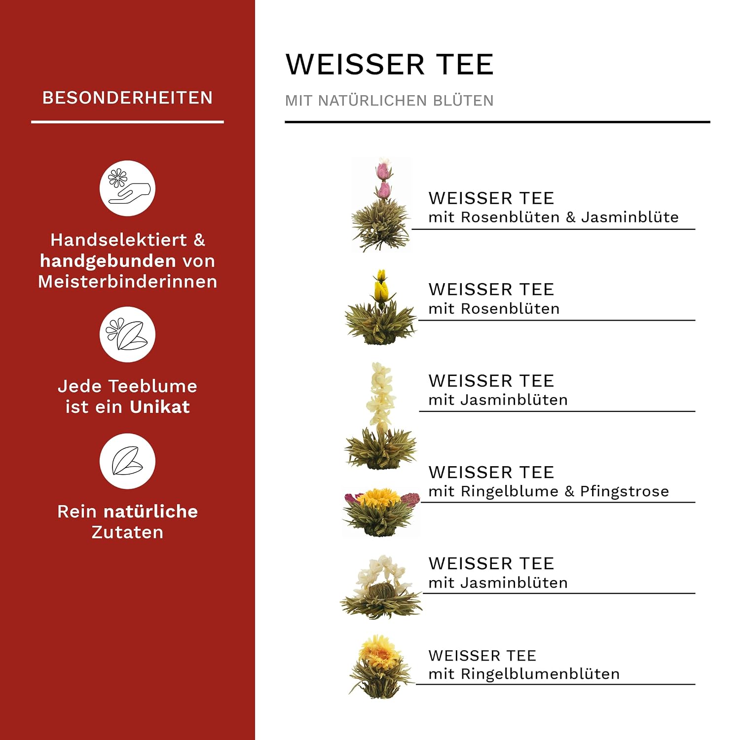 Thumbnail 2 de Creano Teeblumen-Mix Geschenkset 500 ml Teekanne