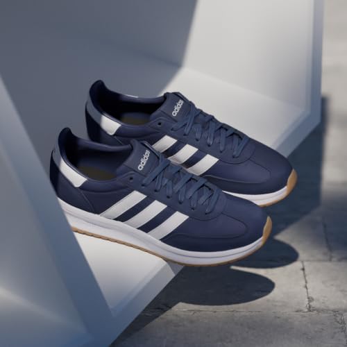 Thumbnail 9 de adidas Hombre Run 70S 2.0 Shoes – Dark Blue/Cloud White, 43 1/3 EU