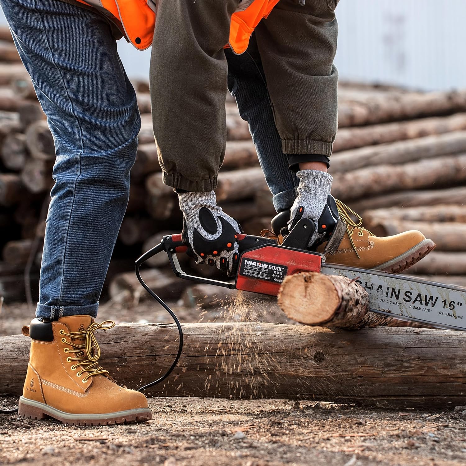 Thumbnail 2 de SL-Saint Stivali da lavoro impermeabili punta d'acciaio ⛑️