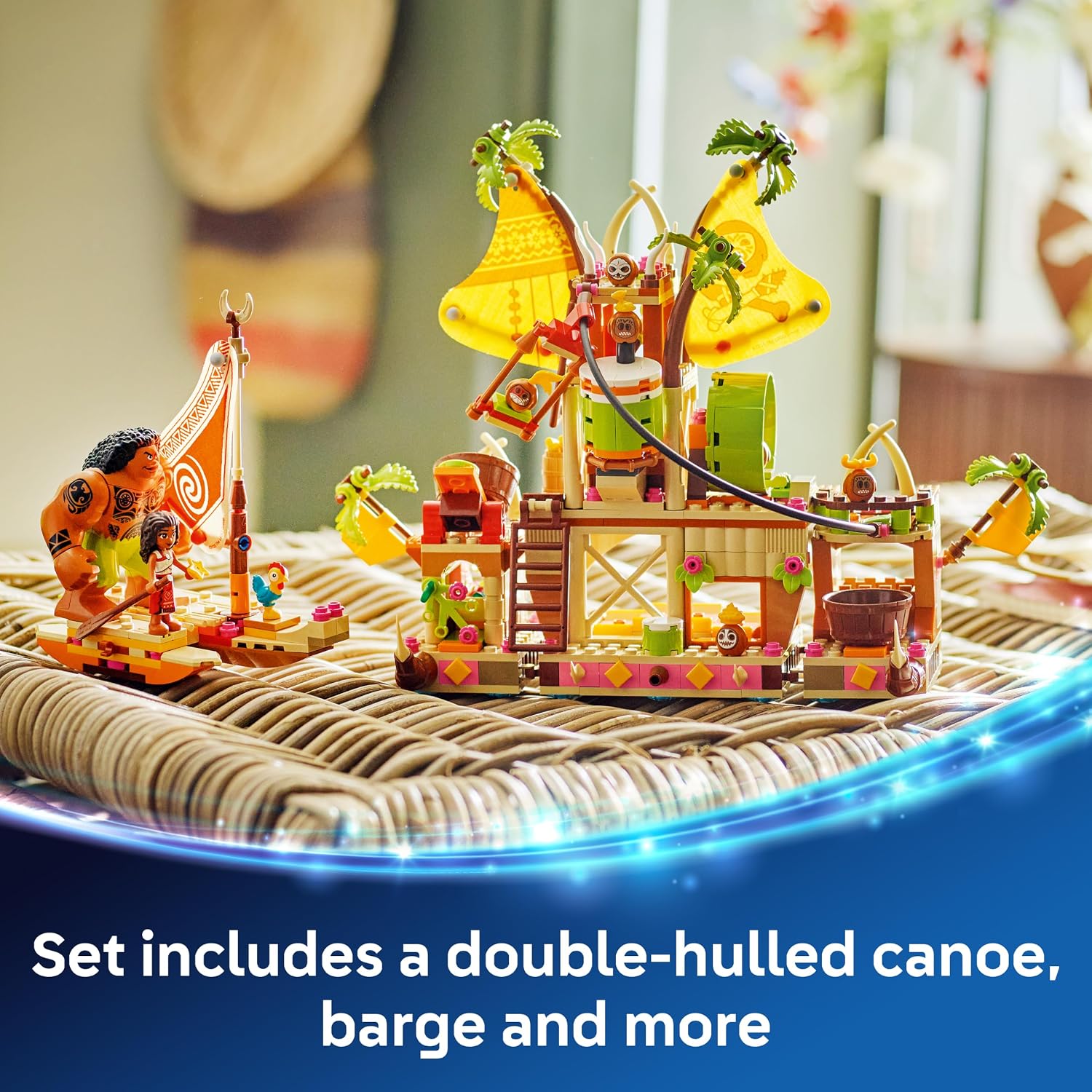 Thumbnail 2 de LEGO Disney Moana 2 Kakamora Barge 43258 Building Set with 572 Pieces