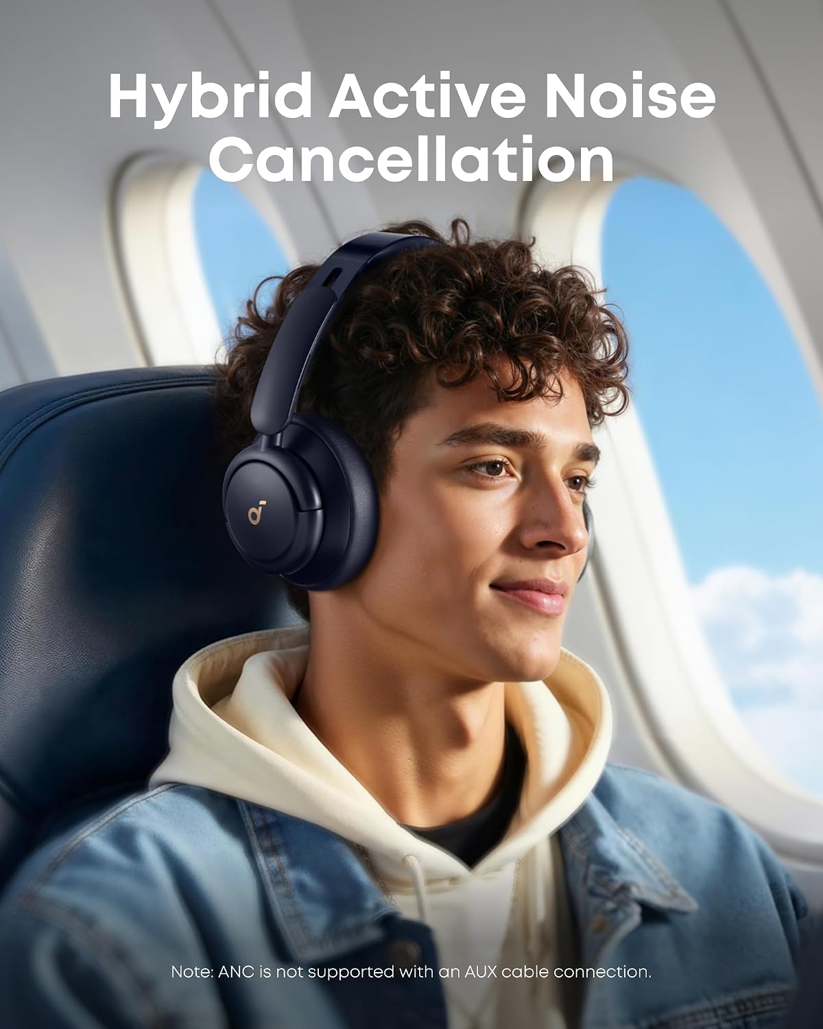 Thumbnail 2 de Soundcore Q30 by Anker Hybrid Active Noise Cancelling Headphones with Bluetooth & Custom EQ