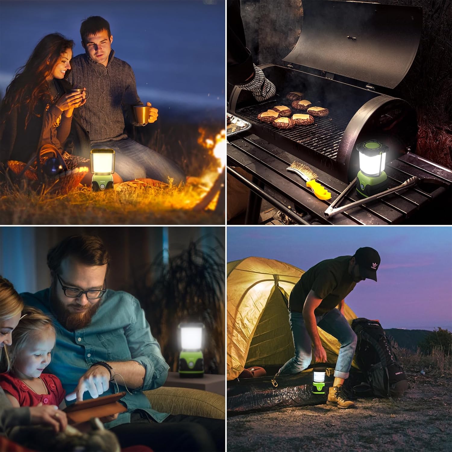 Thumbnail 6 de Lepro Lampe Camping LED 1500 lm, lanterne étanche IPX4 à piles (3 piles D, non fournies)