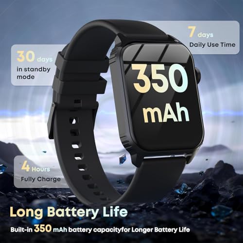 Detalle de TRAUSI Relojes Inteligentes para Mujer y Hombre, modelo TG08 de 1,83'' con 120 modos y IP67