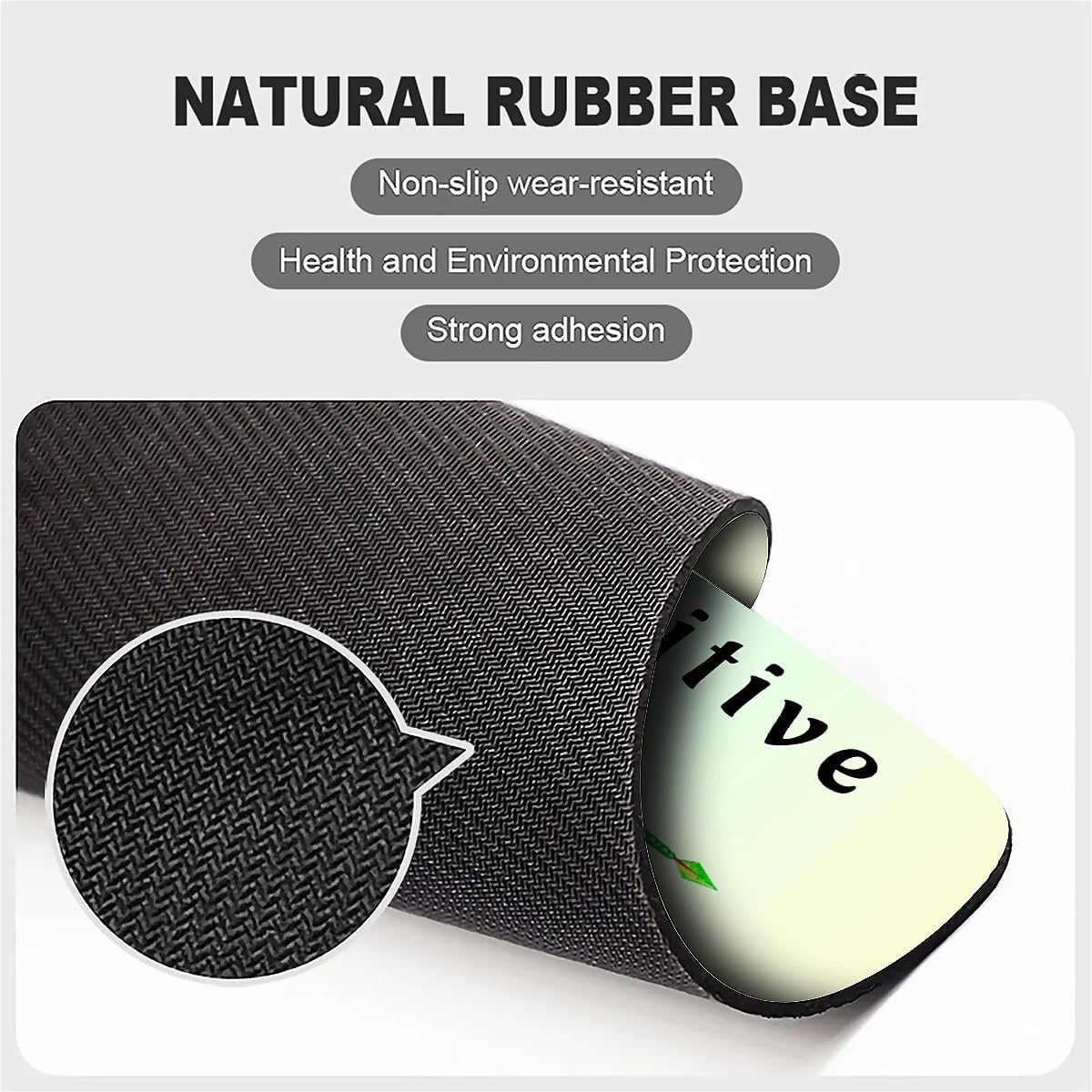 Thumbnail 3 de Artslion Decorative Mouse Pad 24x20cm – Smooth Surface with Non-Slip Rubber Base