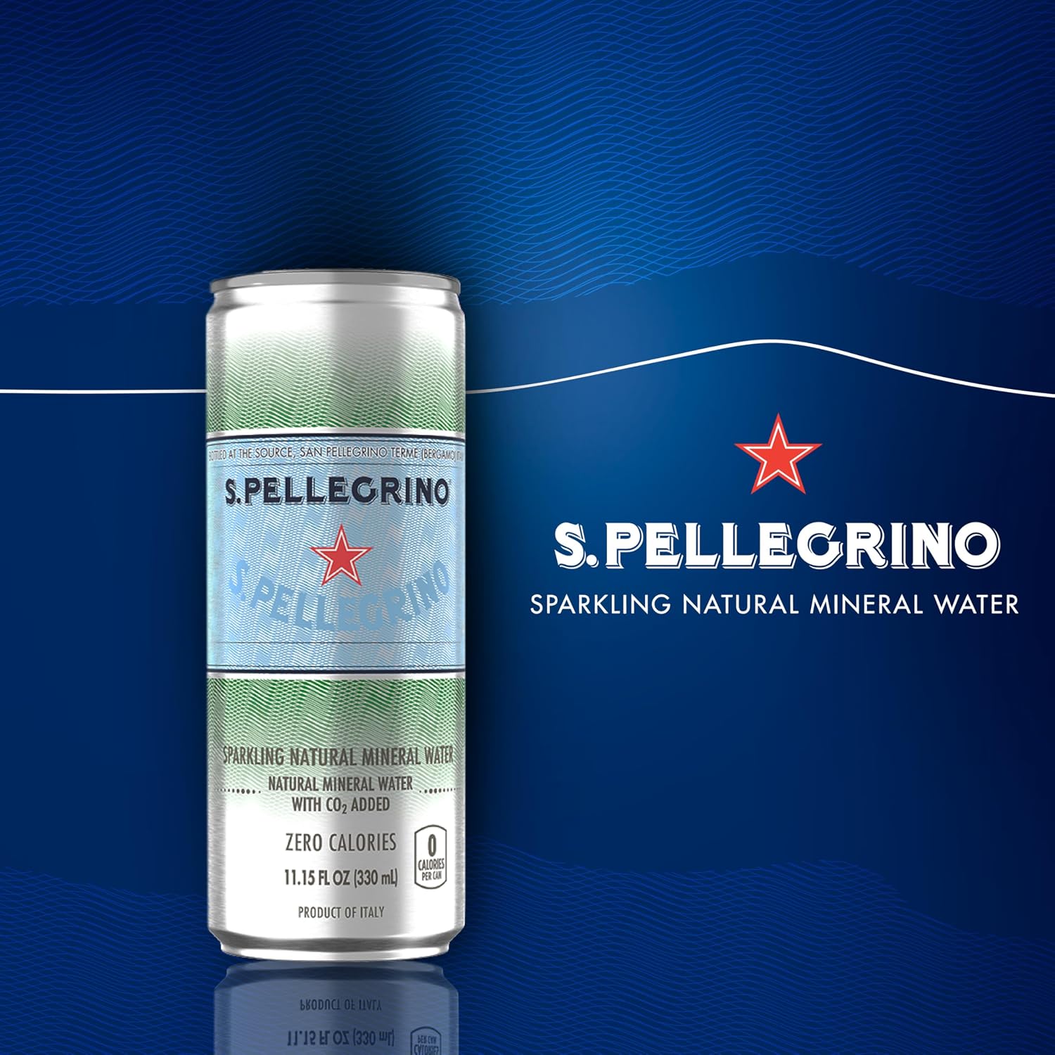 Thumbnail 4 de S.Pellegrino Sparkling Natural Mineral Water, 24-Pack (11.15 fl oz cans)