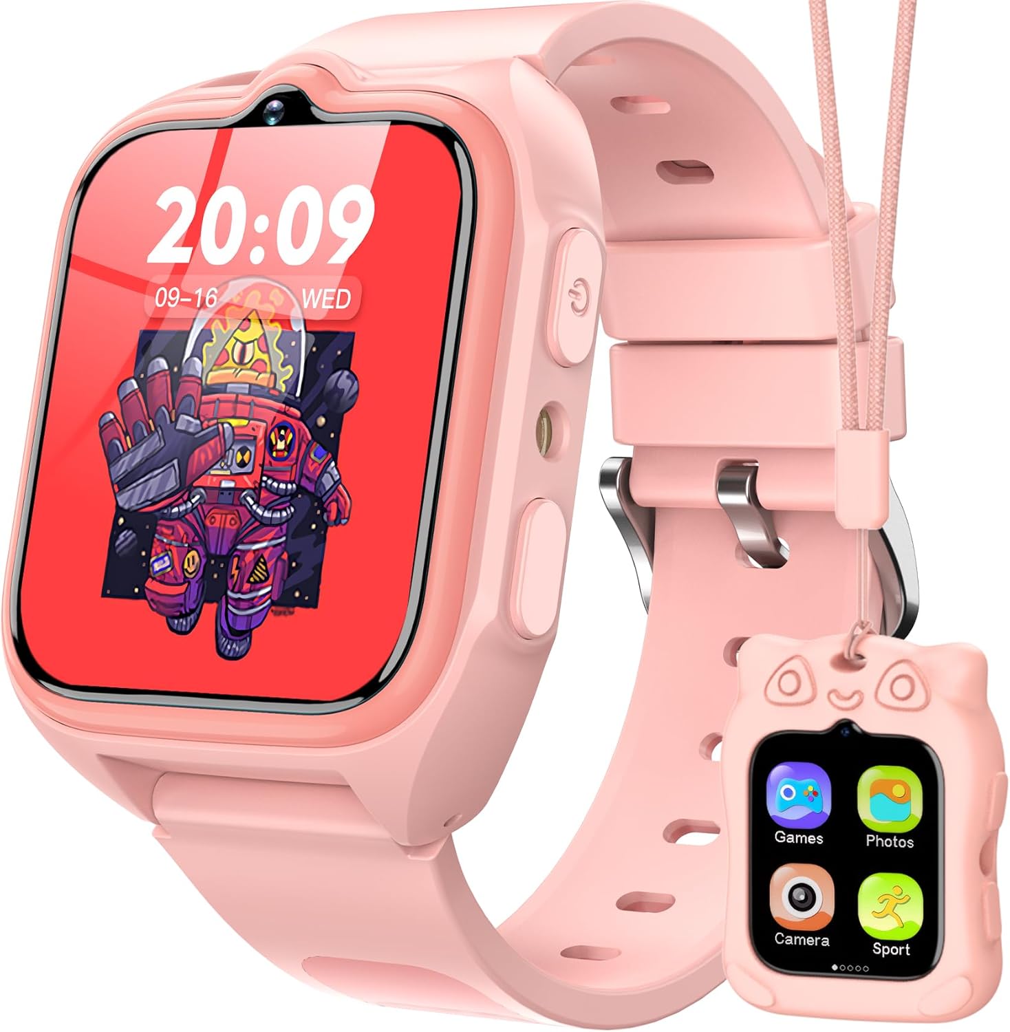Detalle de Blackview Smartwatch per Bambini da 1,75'' – fotocamera HD, 30 giochi e funzioni educative