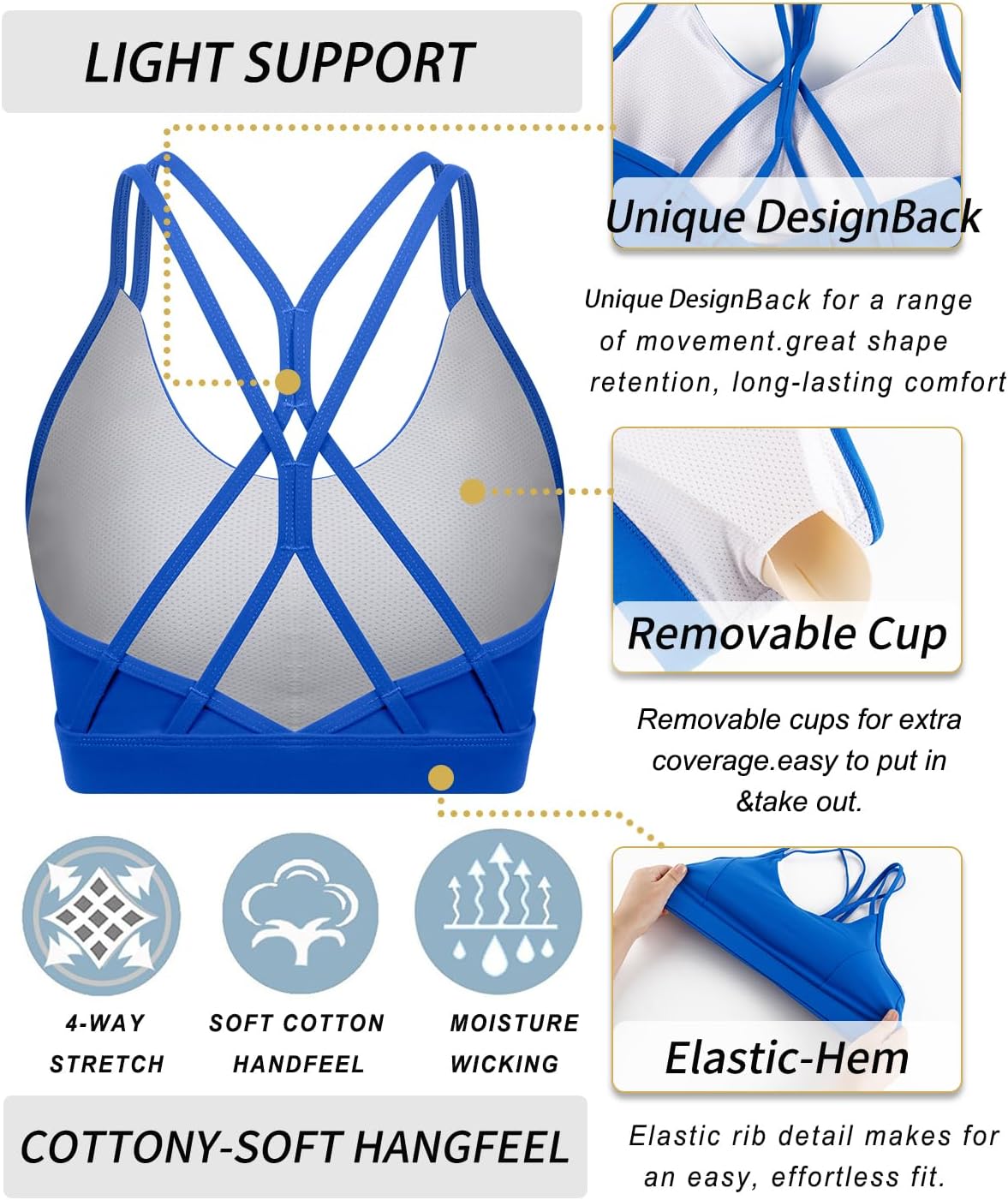 Detalle 2 de RUNNING GIRL Sports Bra