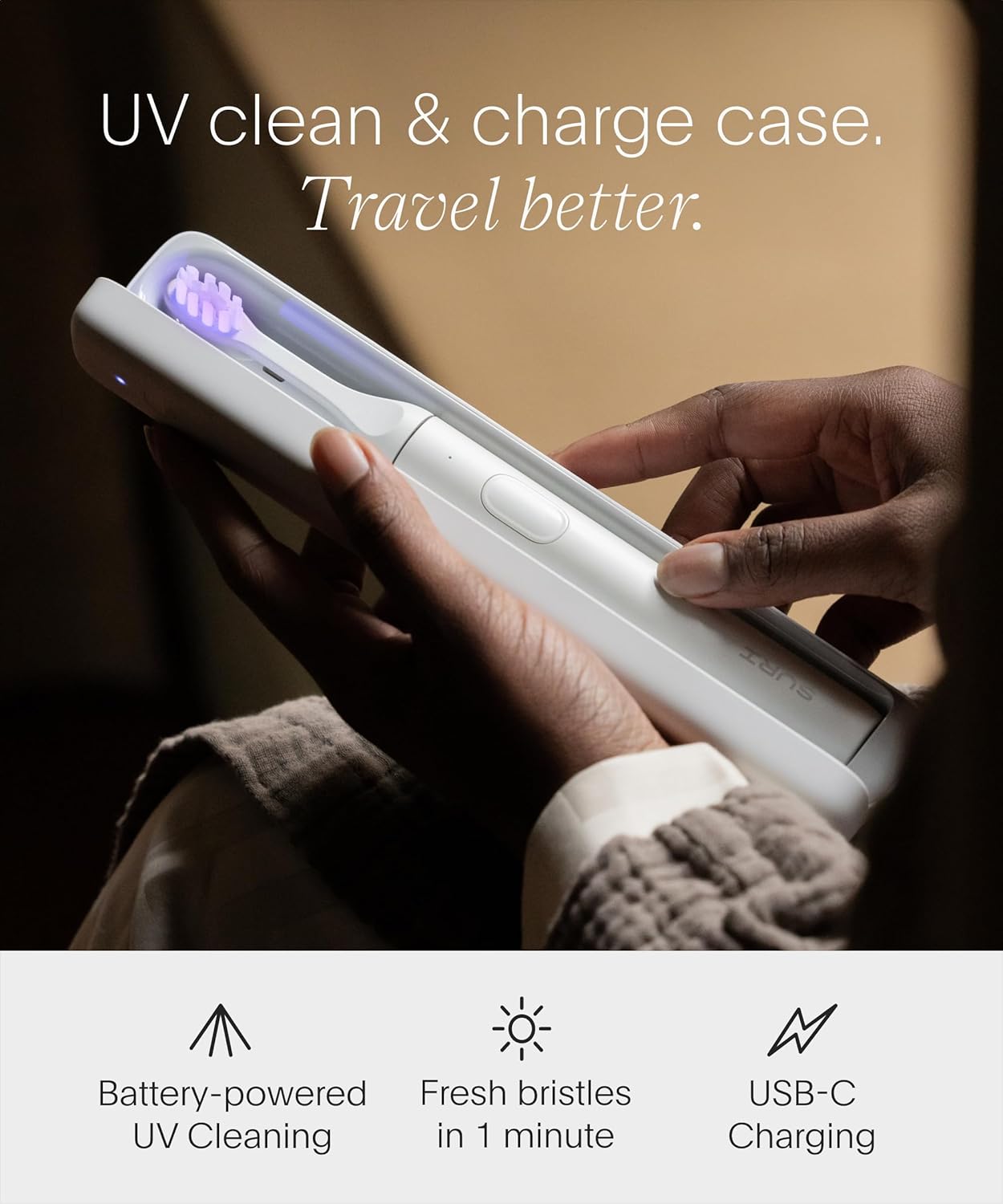 Detalle de SURI 2.0 Electric toothbrush 1 Month+ 🪥