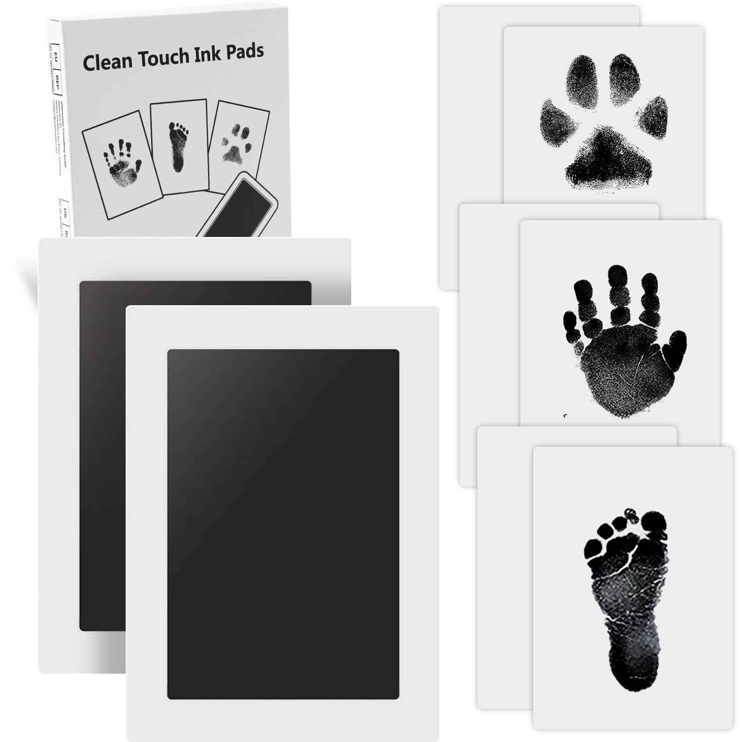 Detalle de Zemiu XL Baby Abdruck Set 12,5x8 cm