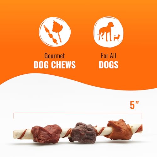 Detalle de Good 'n' Fun Kabobs Long-Lasting Dog Treat Made With Real Protein, 24 oz