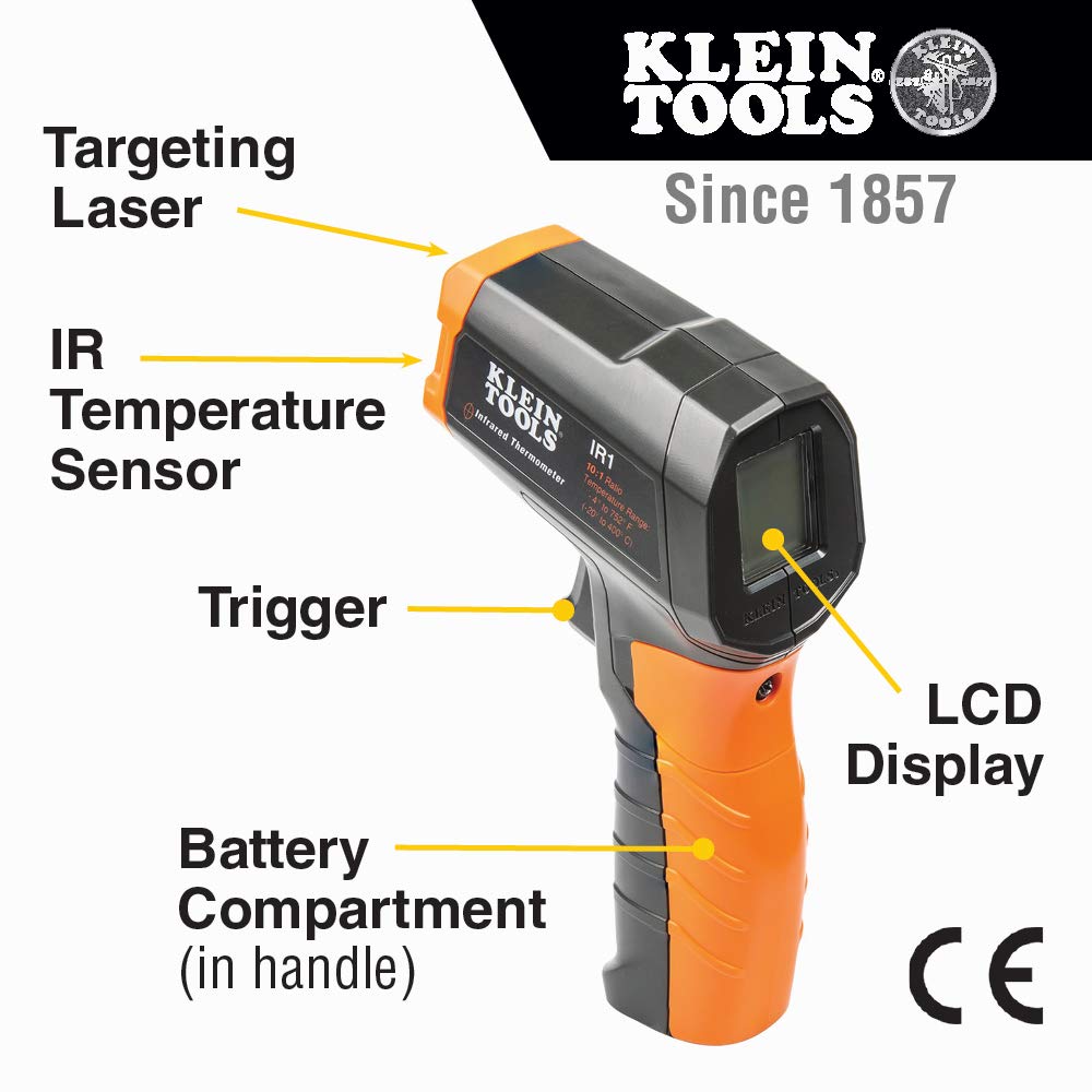 Detalle 2 de Klein Tools infrared thermometer IR1