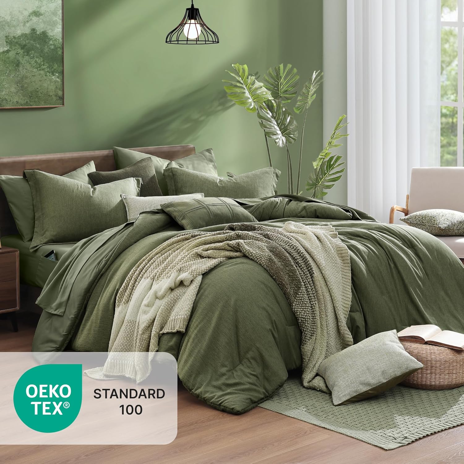 Thumbnail 5 de Monbix King Size Comforter Set 7-Piece