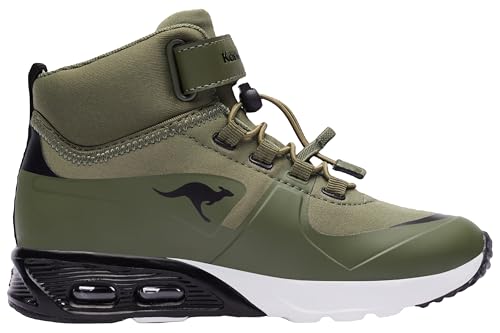 Thumbnail 6 de KangaROOS Kx-hydro Sneaker – Unisex Kinder, Olive Jet Black, Größe 35 EU