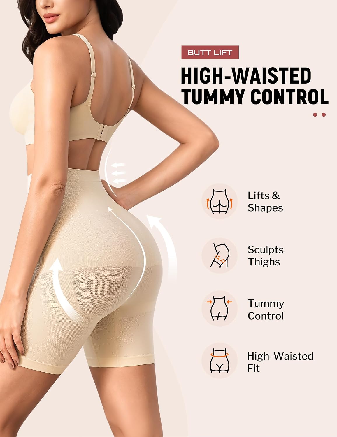 Thumbnail 1 de Tummy Control Shapewear Shorts