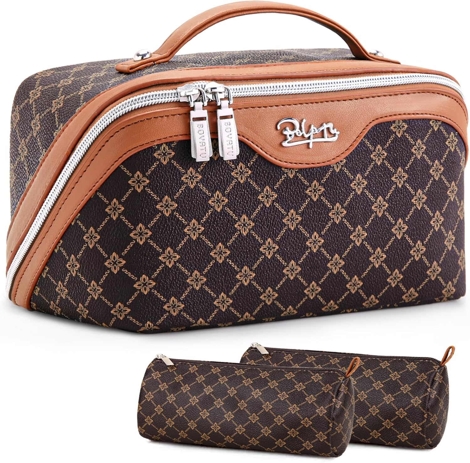 Detalle de BOYATU Travel Makeup Bag 3-piece set