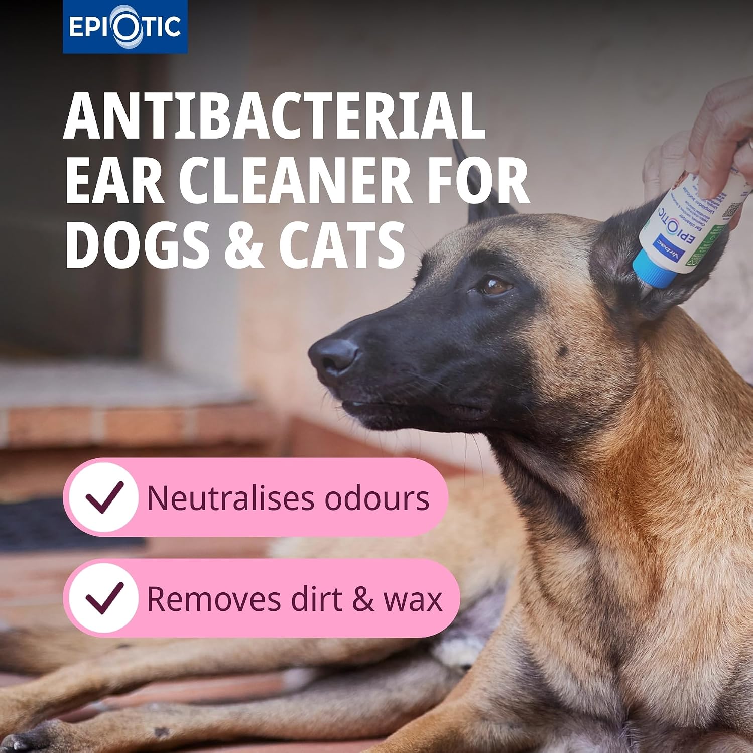 Detalle 2 de Virbac EpiOtic Cat & Dog Ear Cleaner Solution (125ml)