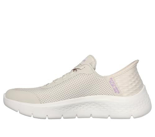 Thumbnail 6 de Skechers Femme Go Walk Flex Grand Entry - Baskets basses Off White Textile Trim, 37 EU