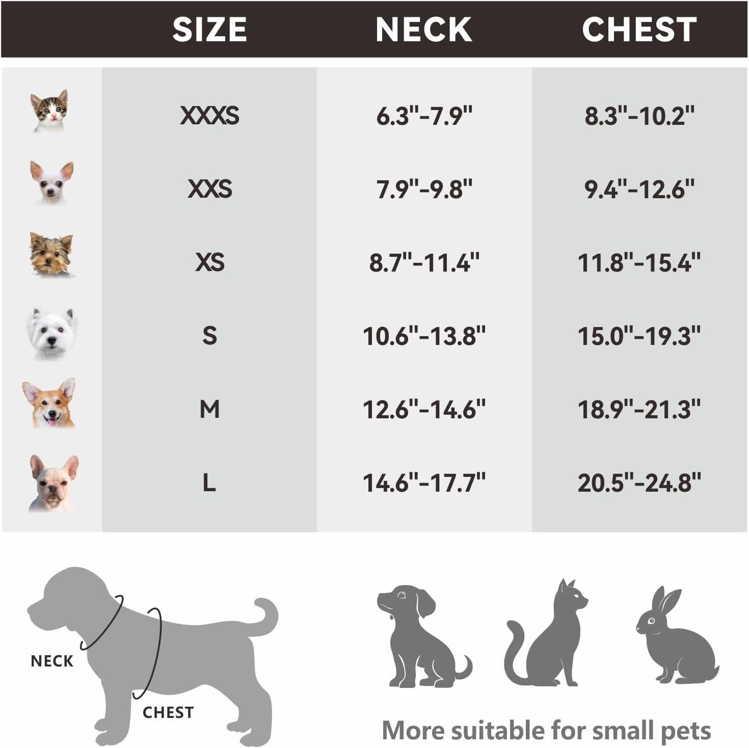 Detalle de Sunraymascota Small Dog Harness — Adjustable, Breathable Vest with Reflective Strips and Patches (Orange, S)