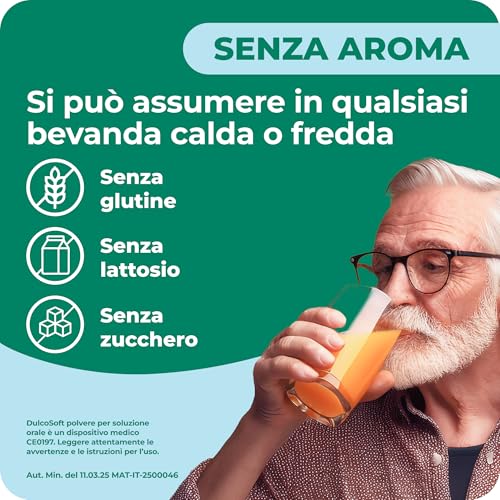 Detalle de DulcoSoft Lassativo Macrogol 4000, 20 Bustine — sollievo delicato per stitichezza