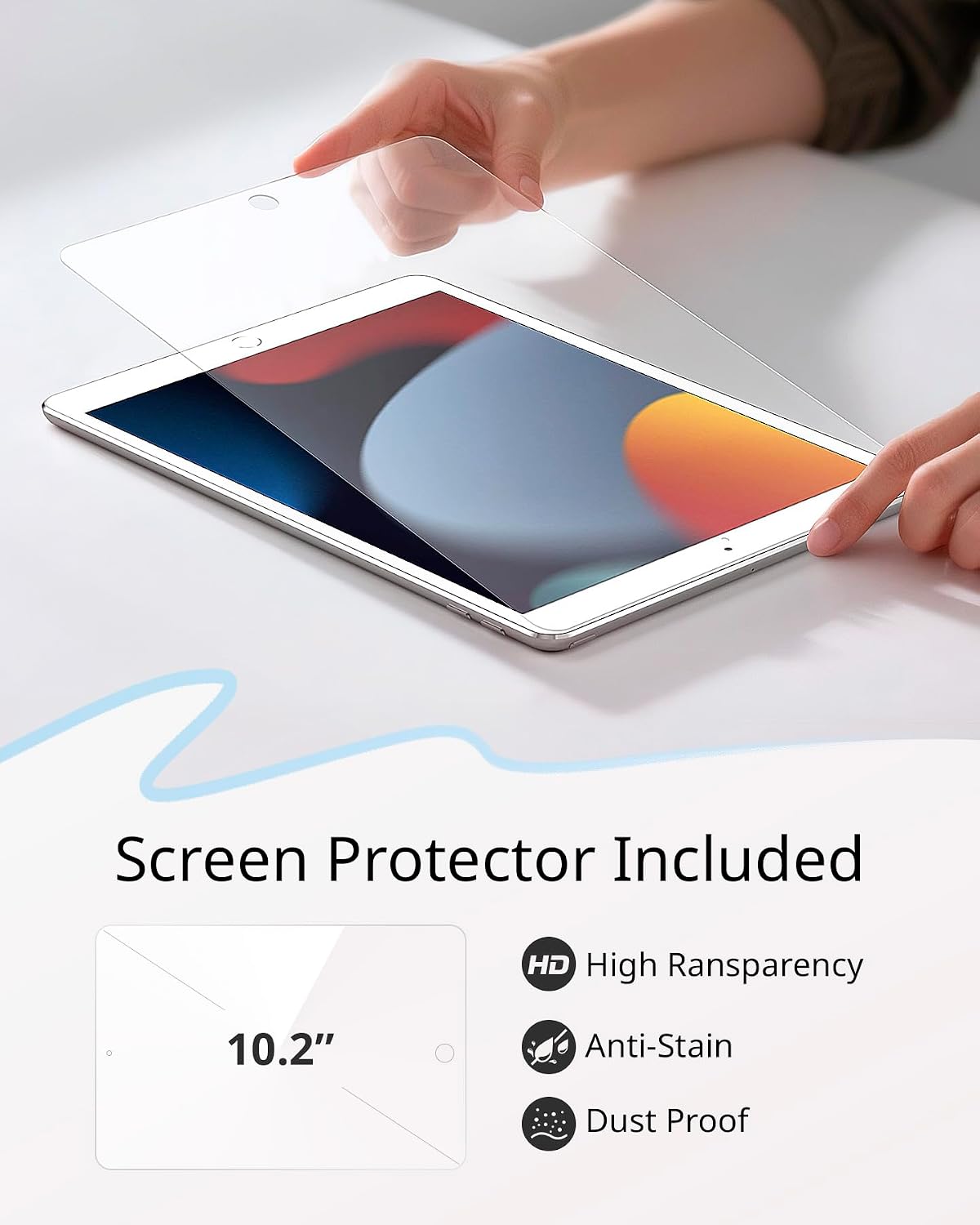 Detalle de CACOE iPad 9th case 10.2 inch