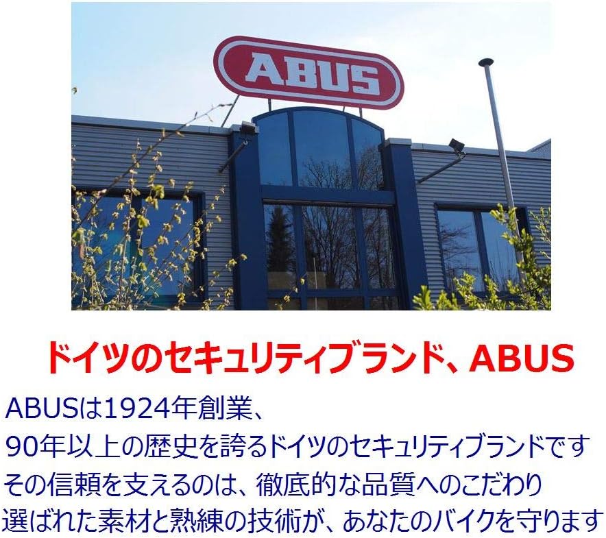 Detalle de ABUS 6806K チェーンロック 110cm・チェーン厚6mm・セキュリティレベル6