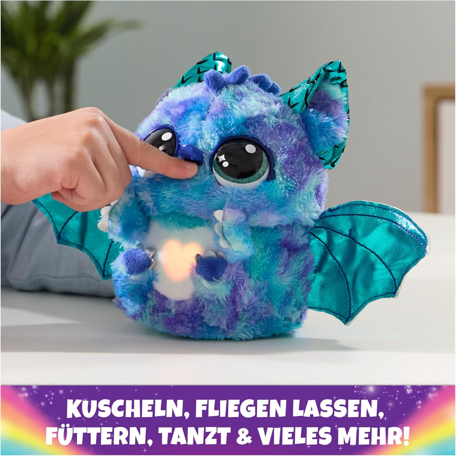 Thumbnail 6 de Hatchimals Alive Mystery Ei Draggle – magisches selbstschlüpfendes Ei ca. 25 cm, interaktives Überraschungs-Plüschtier ab 5 Jahren