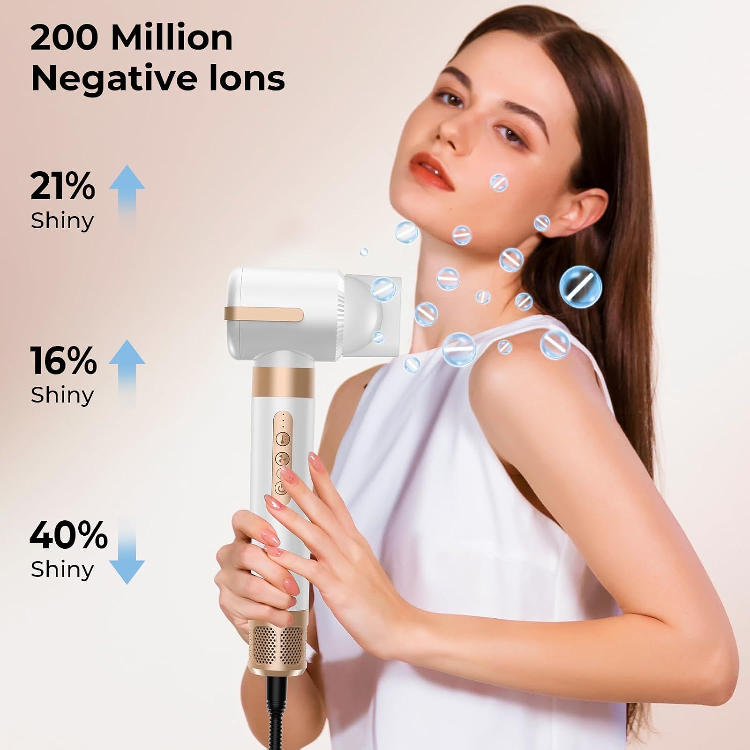 Detalle de Airstyler 7 in 1 – Multistyler mit 1400 W, Diffusor und Coanda-Effekt für schnelleres Styling