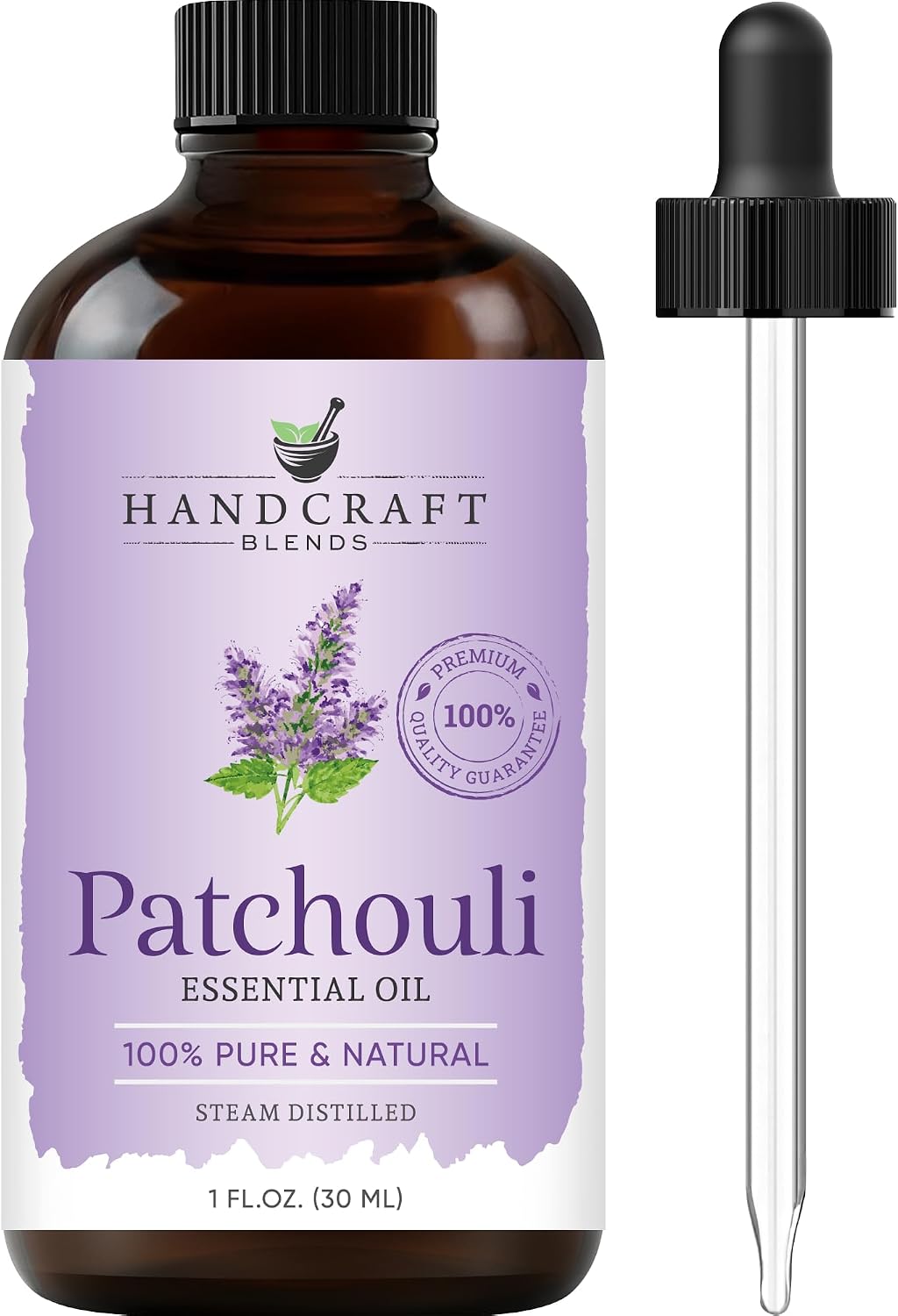 Detalle de Handcraft Blends Patchouli Essential Oil 1 Fl Oz