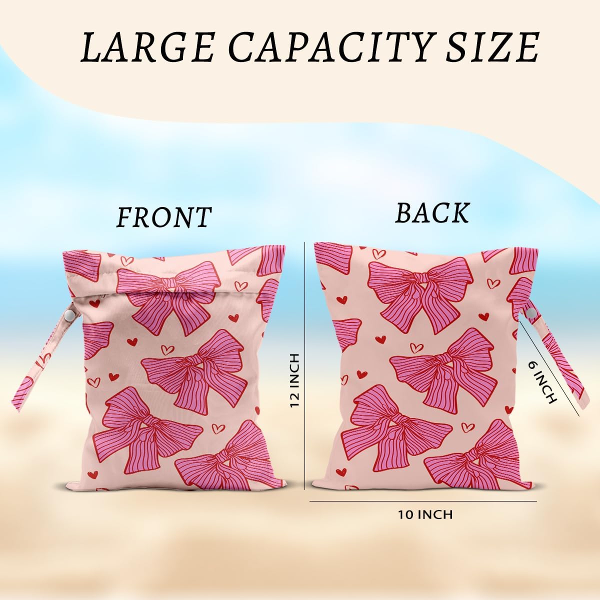 Detalle de HZMLYDJ Wet Bag, 12 x 10 Inches