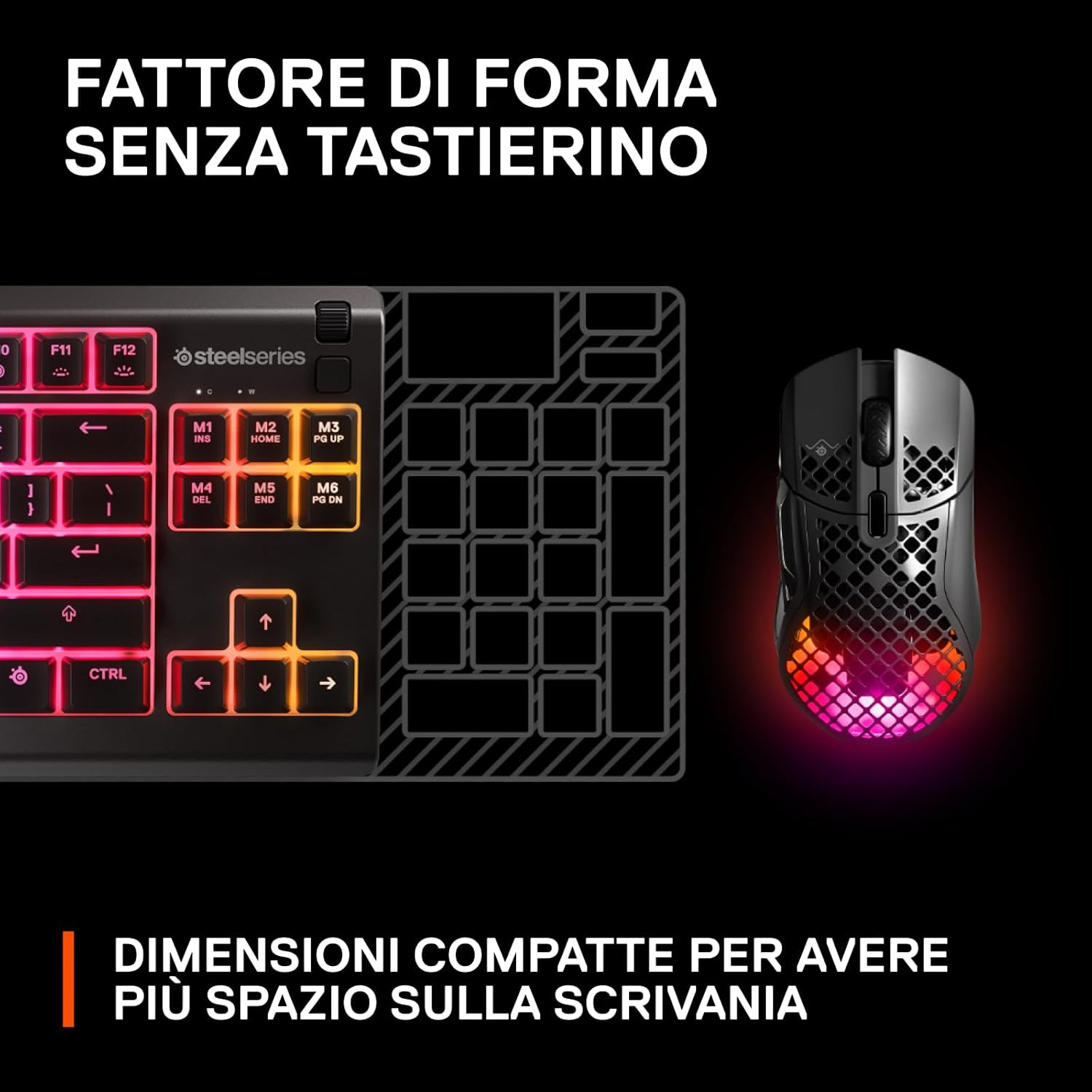 Thumbnail 6 de SteelSeries Apex 3 TKL tastiera gaming RGB