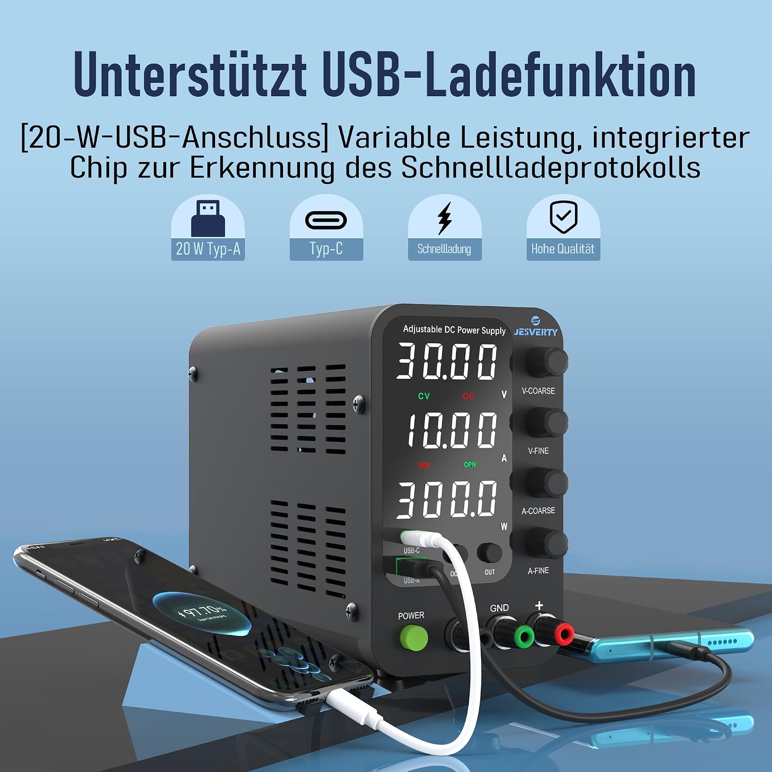 Thumbnail 1 de Jesverty Labornetzteil SPS-3010N 30 V 10 A