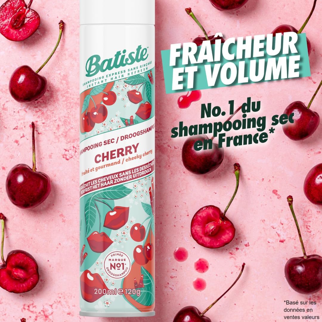 Detalle de Batiste Shampooing sec Original 3x200 ml 💇♀