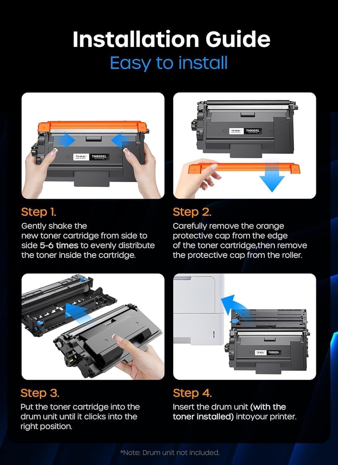 Thumbnail 4 de Timink TN920XL toner cartridge