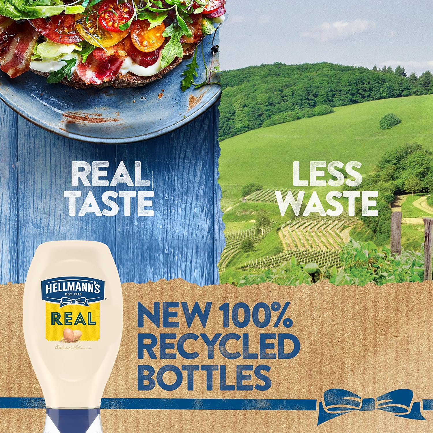 Detalle de Hellmann's Real Mayonnaise 20 oz