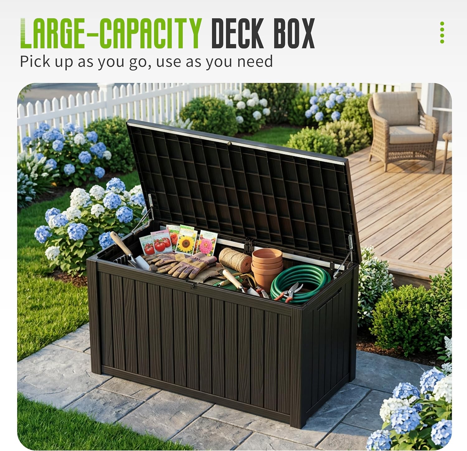 Thumbnail 5 de DRATO Outdoor Storage Box 325 Gallon