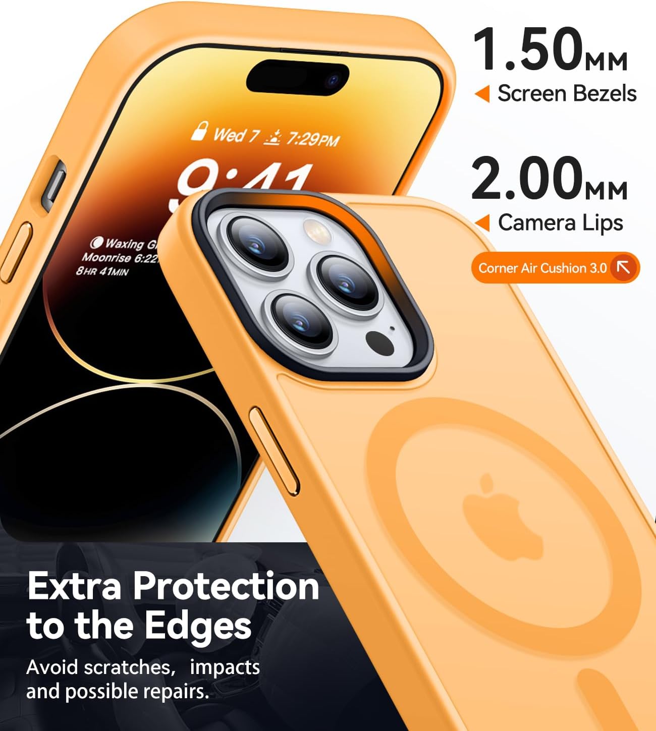 Thumbnail 4 de CANSHN Funda Magnética para iPhone 14 Pro 📱 Protectora y Antirrayas