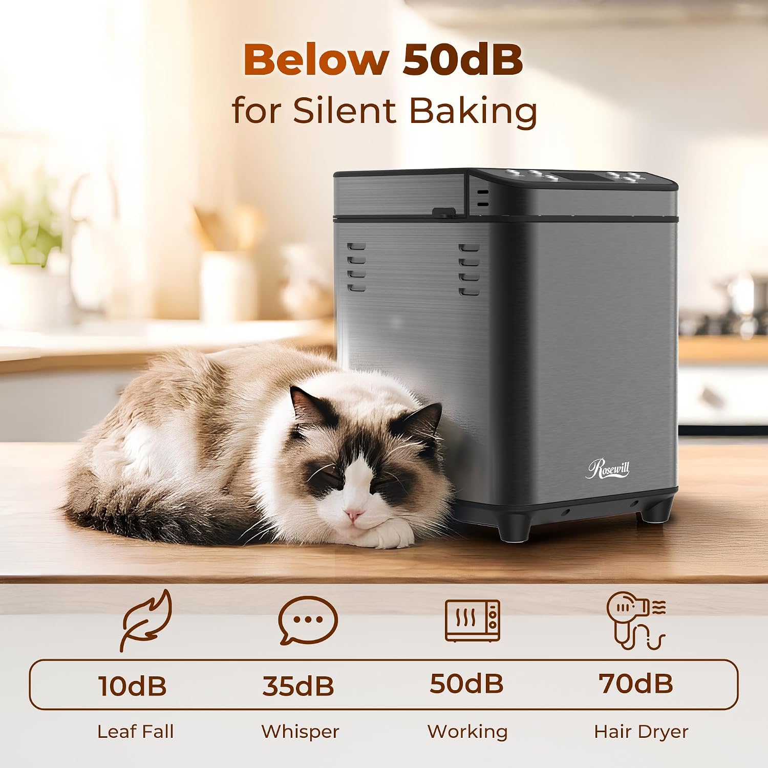 Thumbnail 6 de Rosewill bread maker, 2 lb