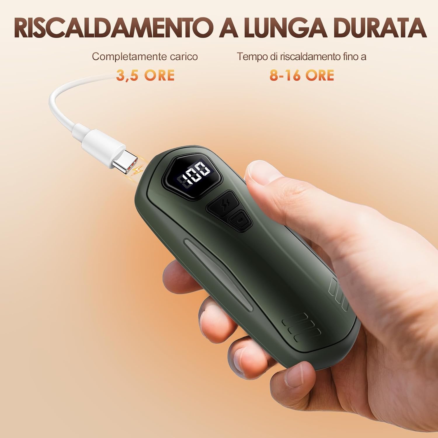 Thumbnail 4 de Scaldamani ricaricabile 2 in 1 Raynauds 6000 mAh