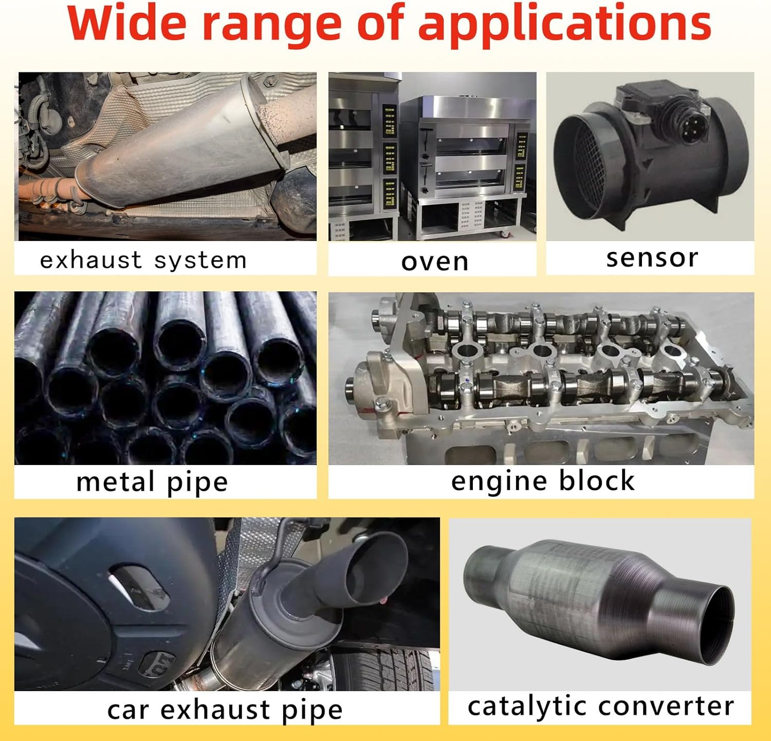 Thumbnail 3 de LOCBONDSO Exhaust Repair Kit up to 1100°C – exhaust sealant paste for cars and motorcycles