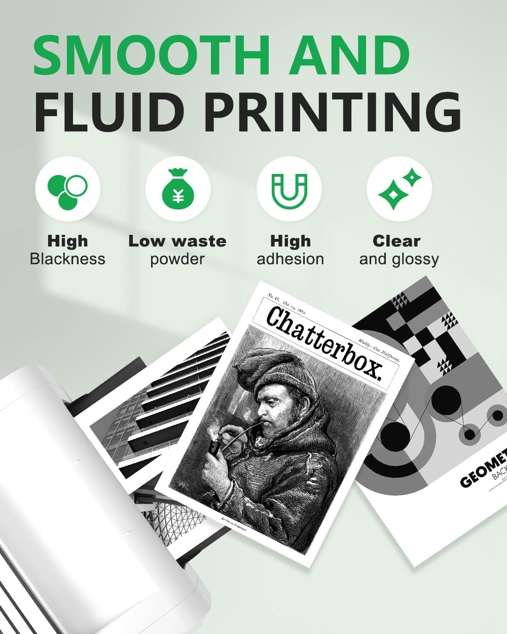 Thumbnail 3 de Colorfly 106A W1106A toner compatibile con chip (confezione 2) nero