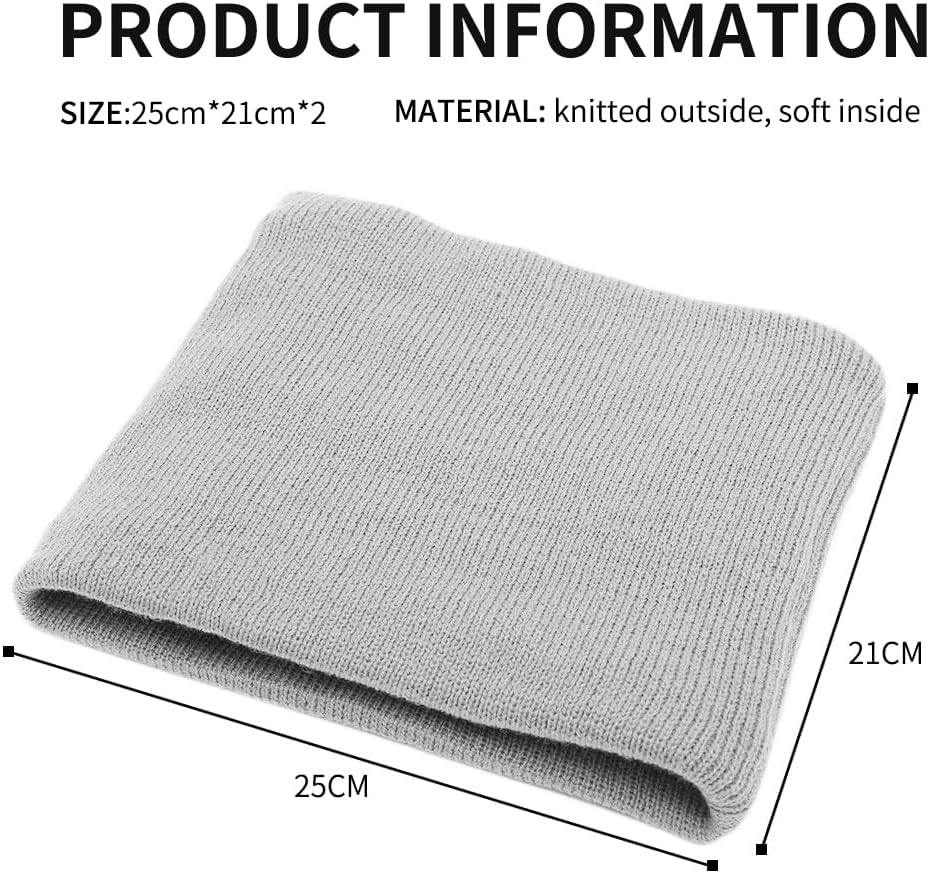 Detalle 2 de HGDGears Winter Halsschlauch – Unisex Schlauchtuch als Maske, Windschutz und Halstuch