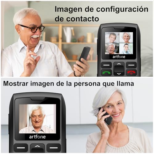 Thumbnail 6 de artfone C1+ 4G Volte Teléfono Senior con Botón SOS