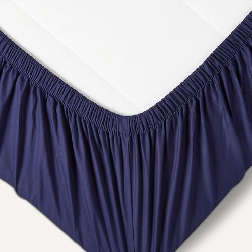 Detalle de Amazon Basics Housse de drap coton bio, 200 x 200 cm