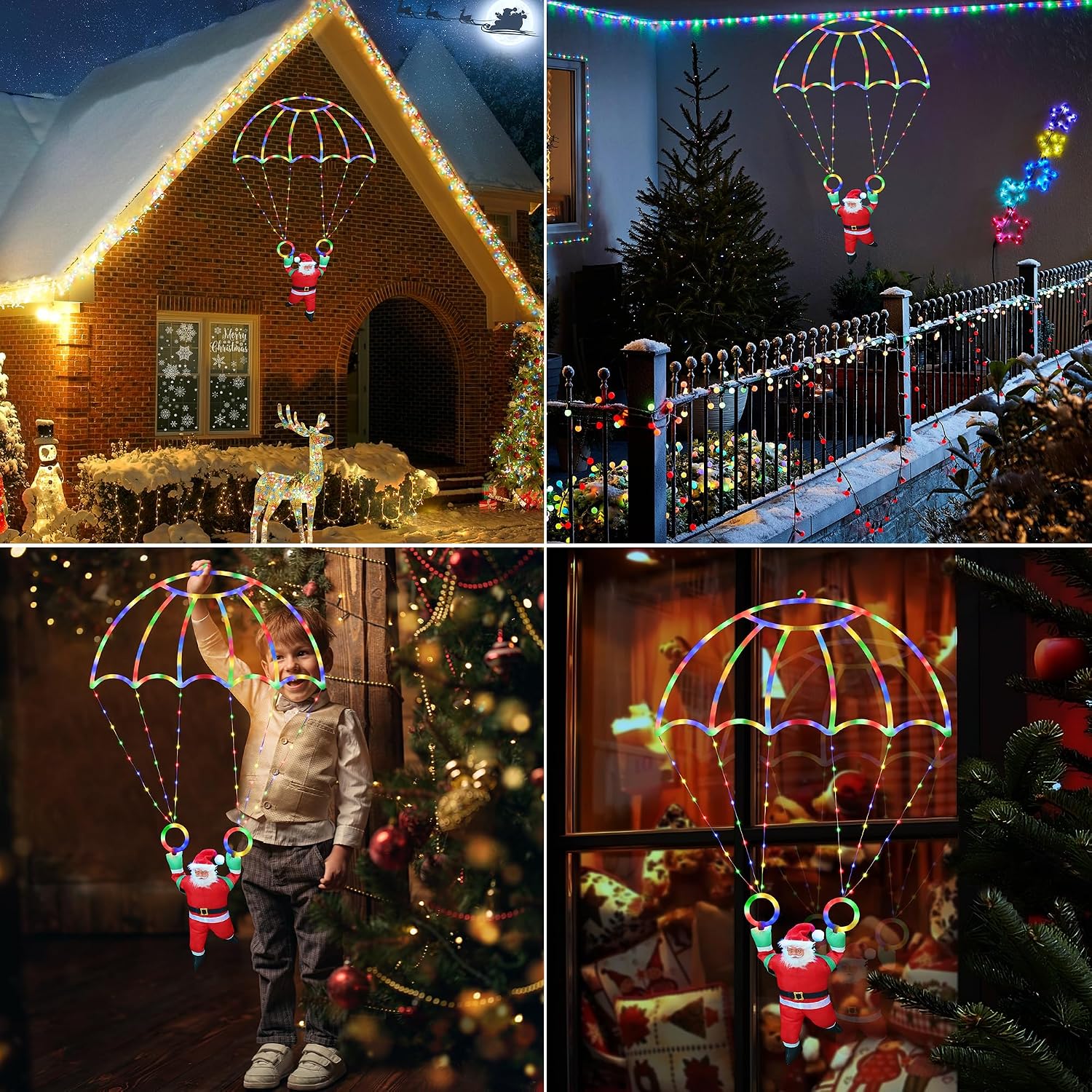 Thumbnail 6 de Toodour Christmas Parachute Lights 2.8 ft