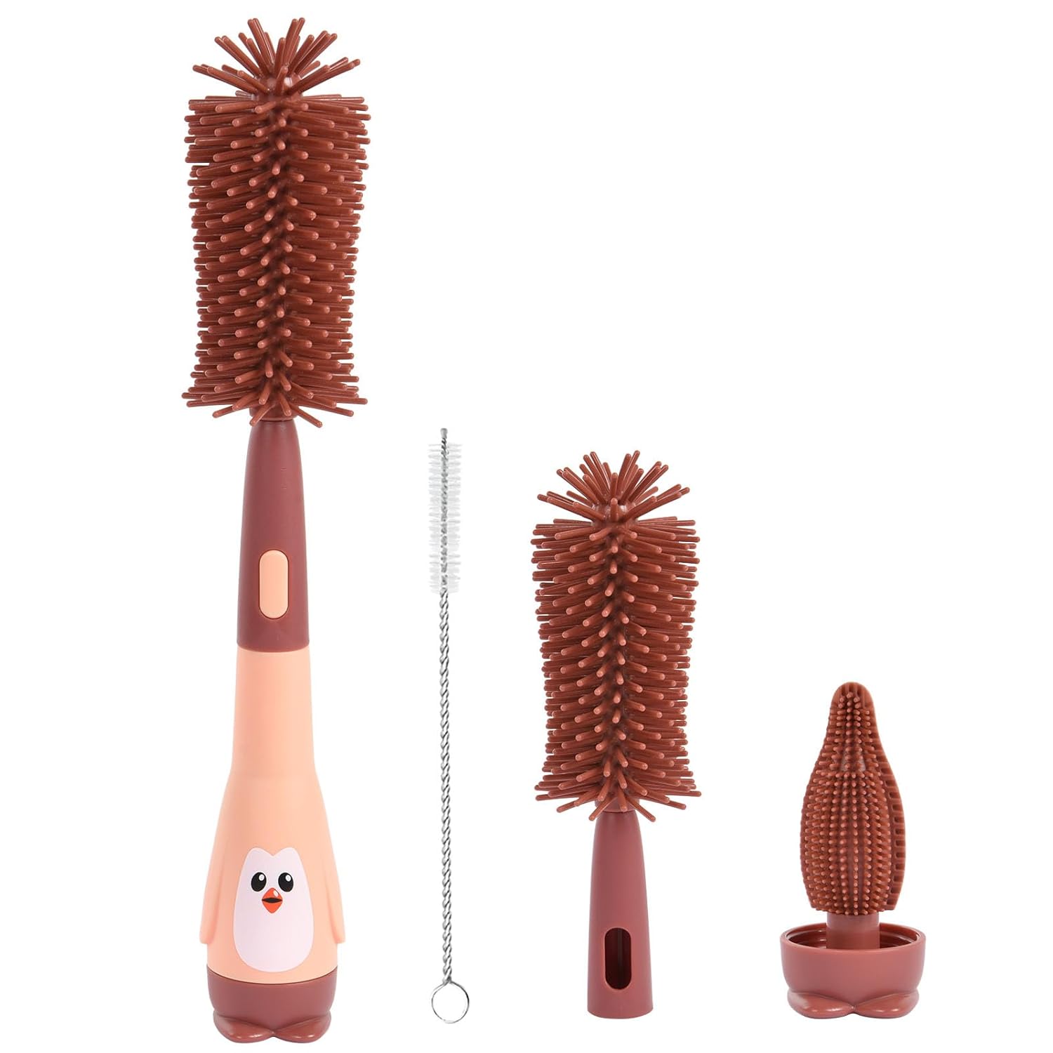 Detalle de Vicloon Baby Flaschenbürste Set 3-in-1