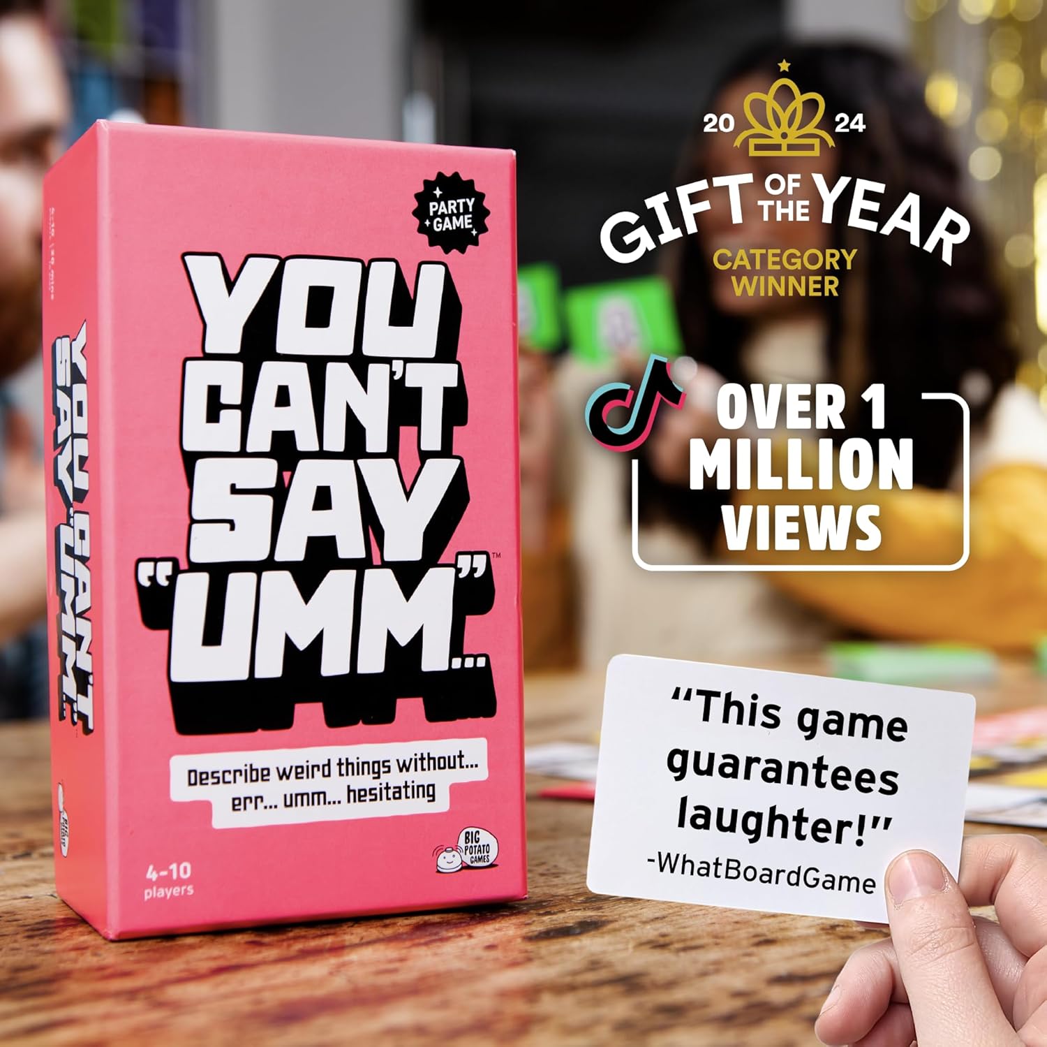 Thumbnail 1 de Fast-paced word party game for adults