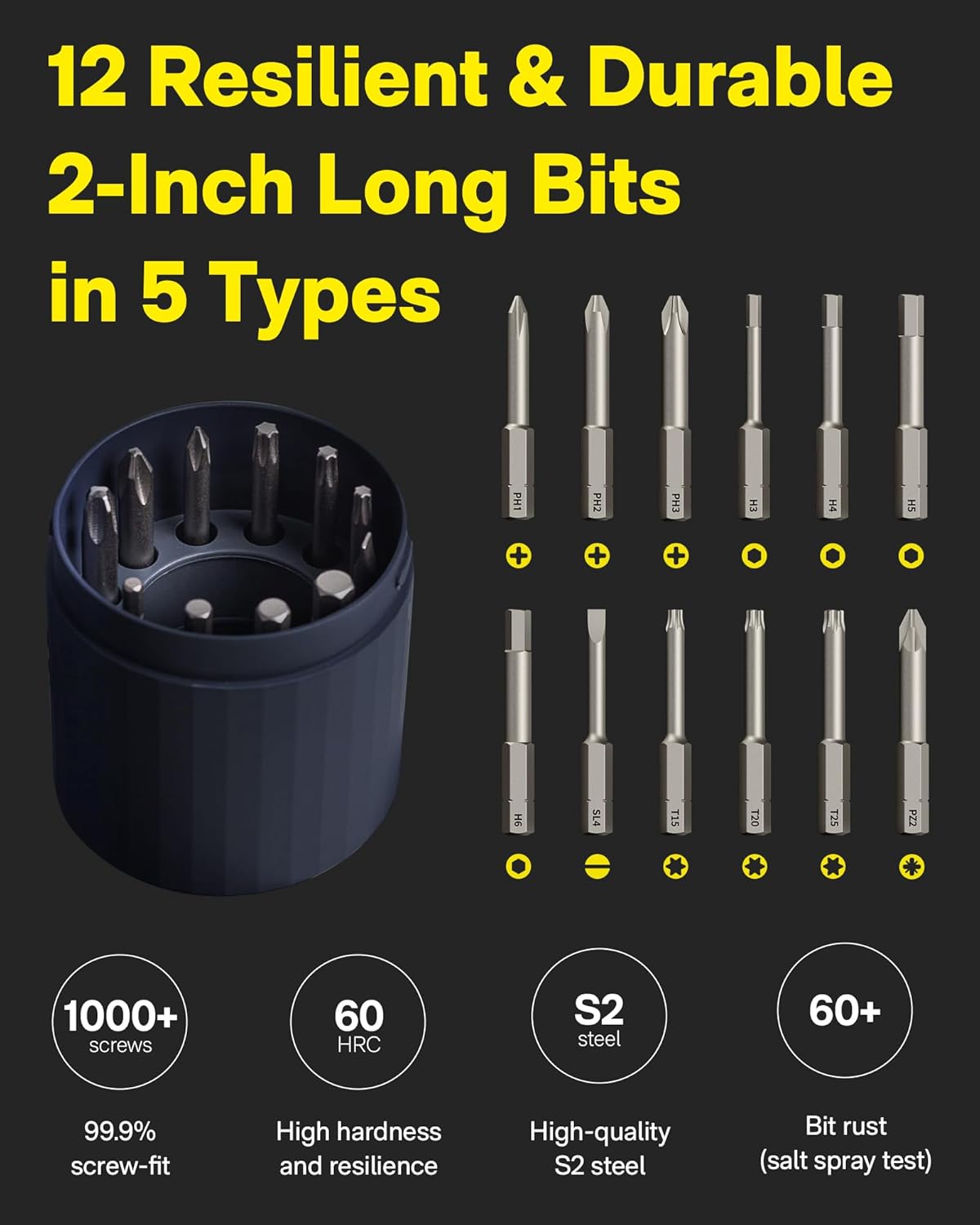 Thumbnail 6 de HOTO Electric Screwdriver 1500mAh