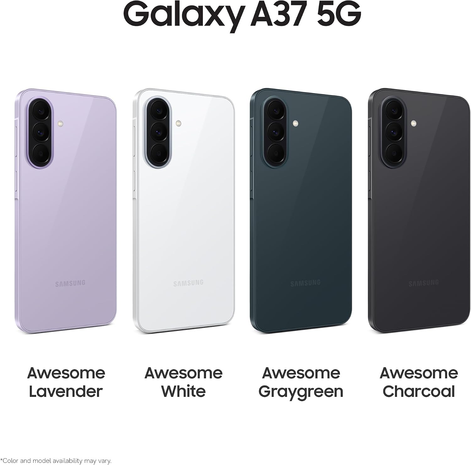 Detalle de Samsung Galaxy A37 5G Review: Slim, capable phone with AI features and a long-lasting battery