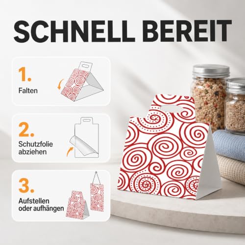 Thumbnail 5 de pest24 Mottenfalle 8 Stück – Lebensmittelmotten- und Kleidermottenfalle